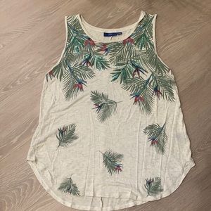 Apt 9 Sleeveless Tropical Tank | L